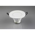 13W LED Frosted Downlight Anti-Glare 910LM Die-Casting Aluminum Heatsink Ra80 AC100-260V